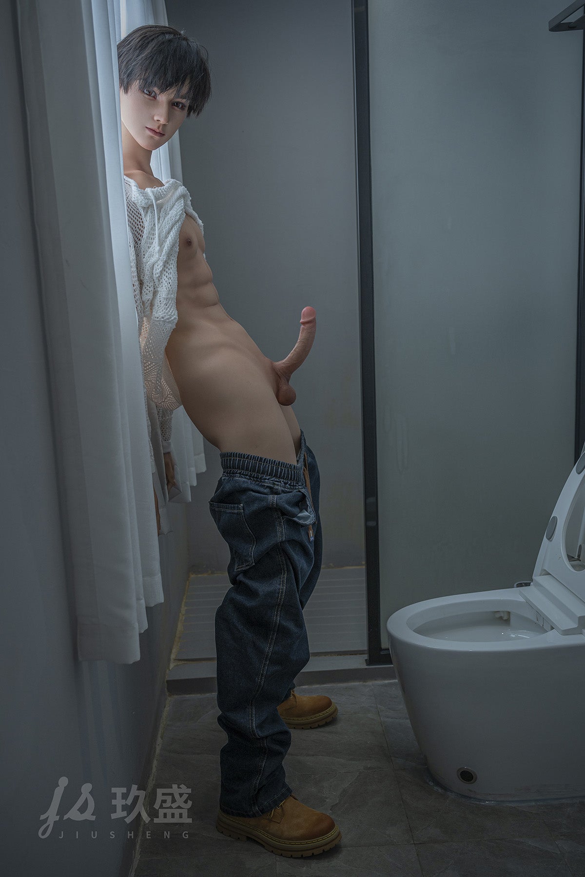 JIUSHENG DOLLS Muscle Tone 180cm High-Quality Male Silicone Sex Doll – Gavin