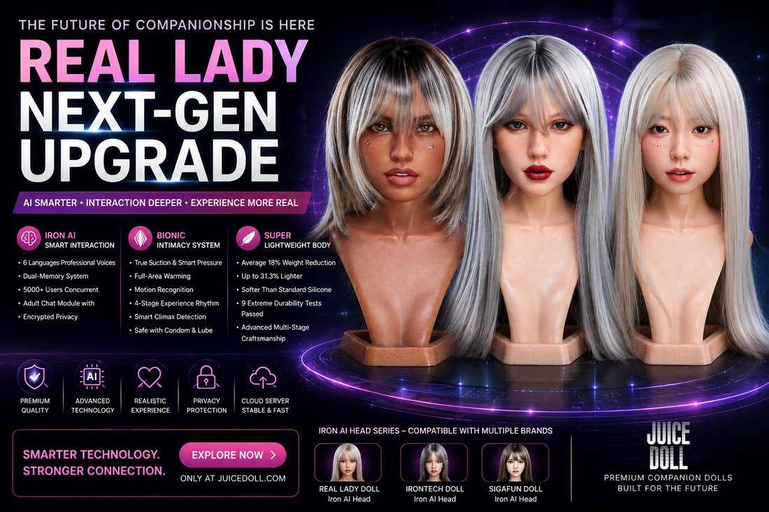 2026 Iron AI & Lightweight Silicone Technology | Juicedoll