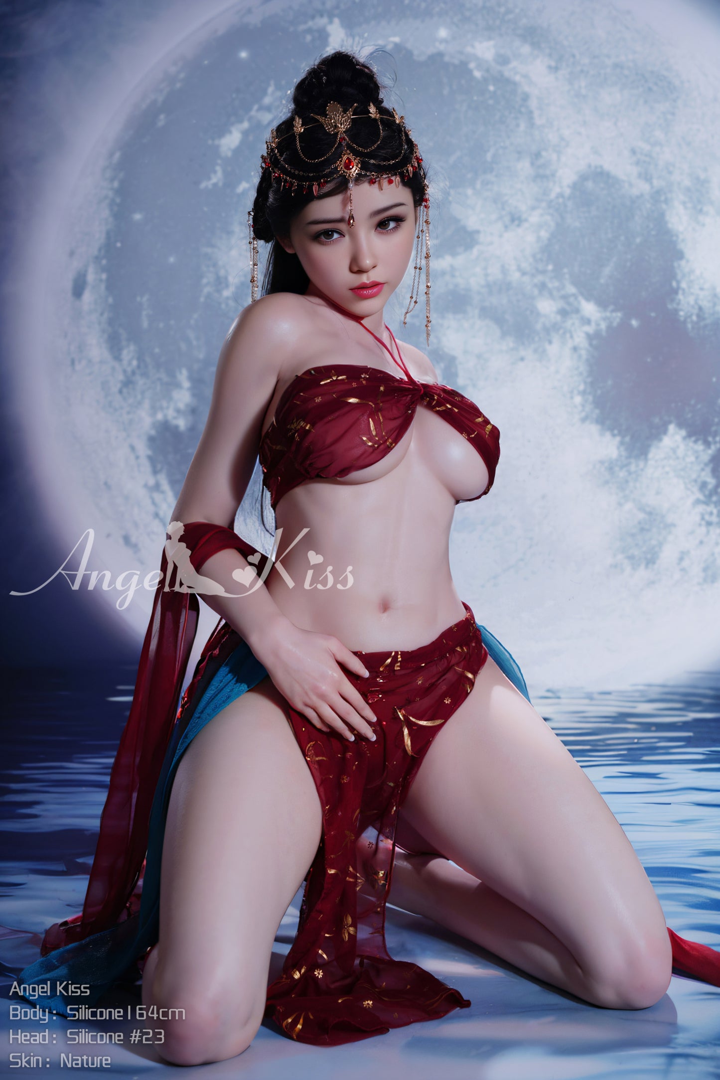 164cm/5ft5 D-cup All Silicone Sex Doll - DIAOCHAN