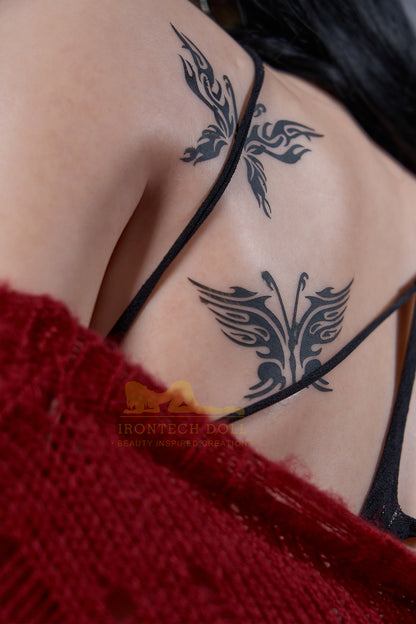 [161cm Minus] Gothic Queen • Irontech Doll Realistic Black-Haired Beauty Doll - B2