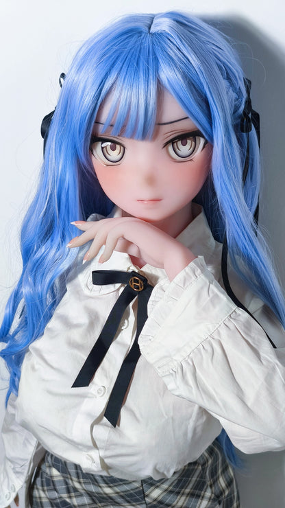 Nakano Kasumi 148cm Full Silicone Elsababe Doll - Adorable School Uniform Look