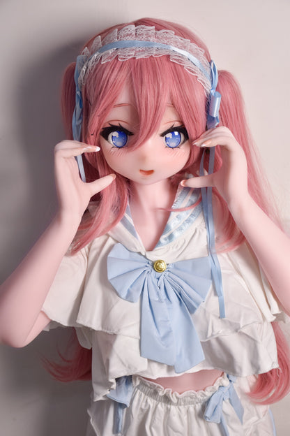 Elsababe 148cm Silicone Anime Doll – Pink-Haired Healing Angel Molly