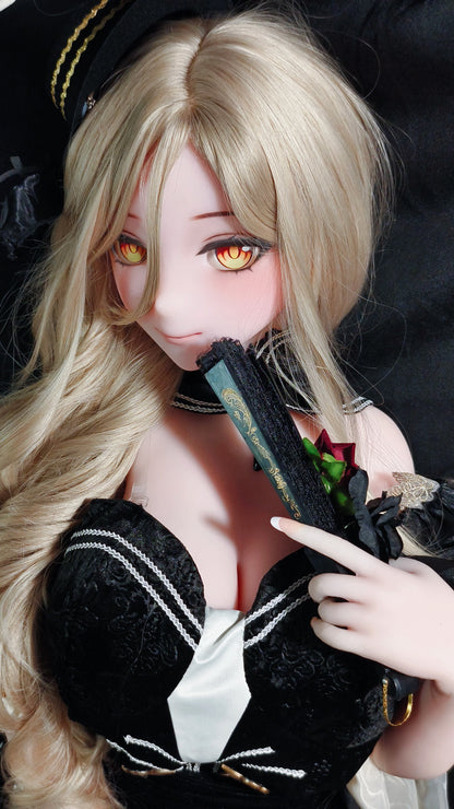 ElsaBabe Doll Mizuta Nina 148cm Blonde Amber-Eyed Full Silicone Anime Doll