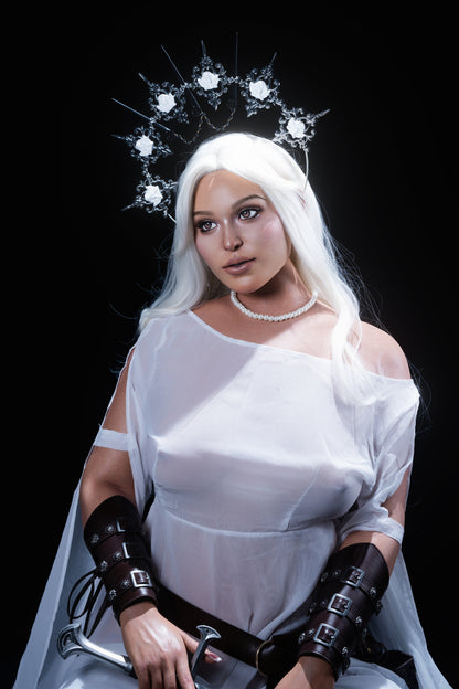 IDO Doll 165cm Silver-Haired Sword Goddess Full Silicone Love Doll