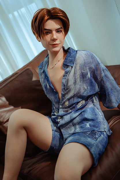 SY Doll 160cm Full Silicone Realistic Male Sex Doll – Laid-Back Intellectual Boy "Riku"
