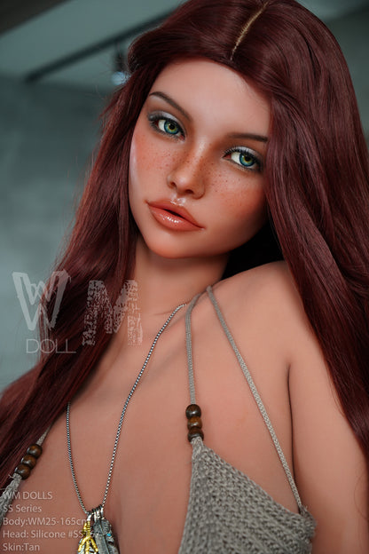 WM Doll 165cm/5ft5 F-cup Silicone Head S-TPE Body Sex Doll – Reslura