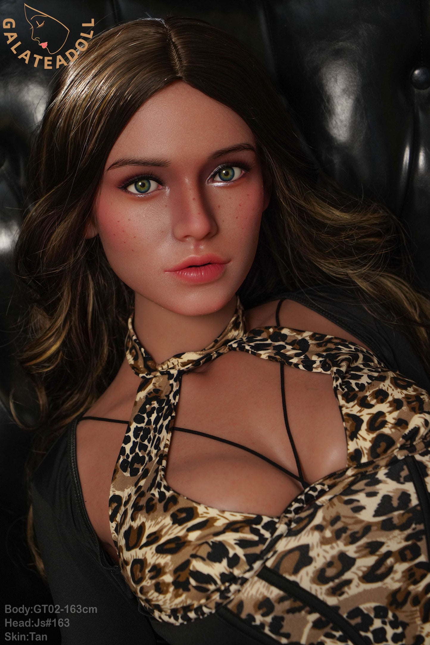 Wild Leopard – 163cm/5ft4 Sexy Leopard Print Silicone GT02 D-cup Galatea Doll