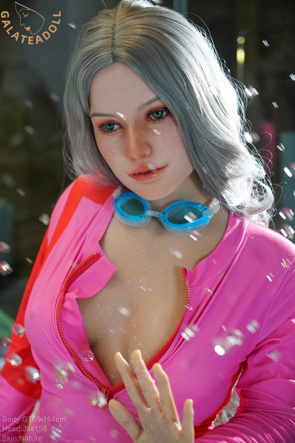 Galatea Doll "Seaside Sweetheart" Series – JS#198 Head 163cm D-Cup Full Silicone Sex Doll