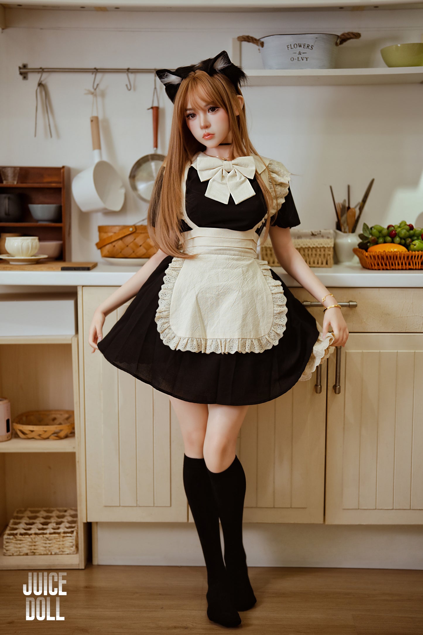 MLW Xiaodai 149cm Full Silicone Maid Doll – Cute Anime-Inspired Silicone Companion
