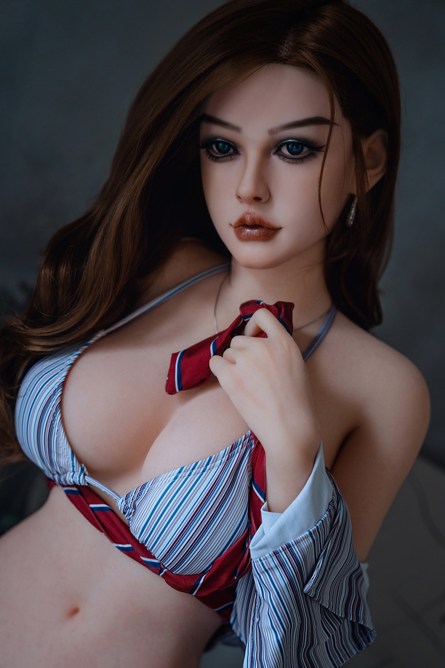 164cm/5ft5 D-cup Silicone Head TPE Body Sex Doll – Yili