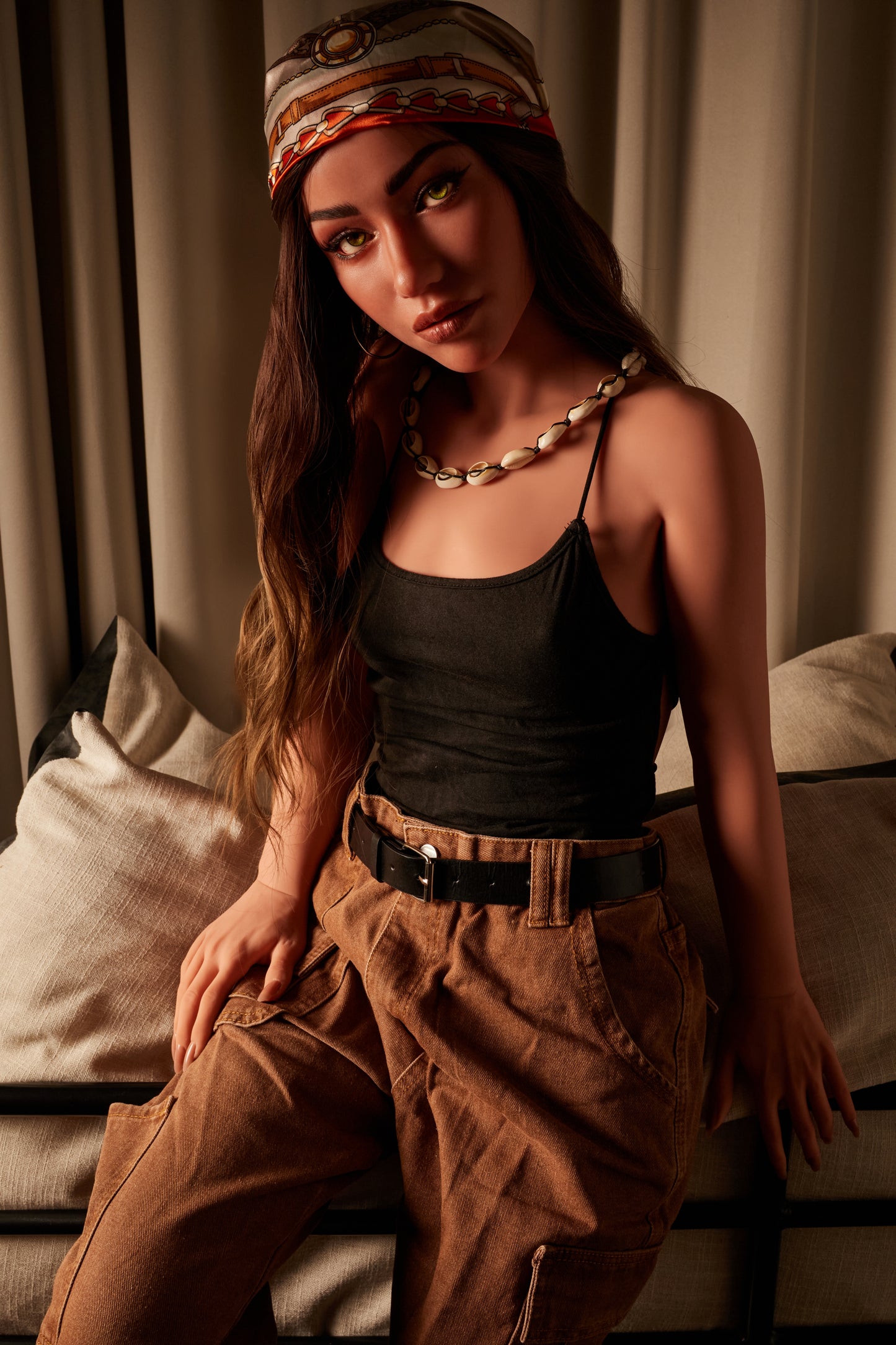 Climax Doll Tori – 154cm Fox-Spirit Spy with Silicone Head & TPE Body, Urban Seductress |🇺🇸US IN STOCK