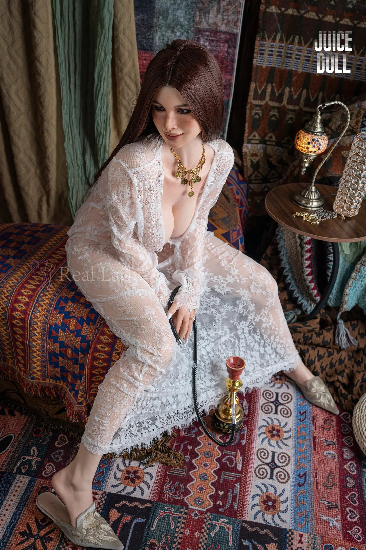 Real Lady Golden Bride Sex Doll RL168 R2 Ruby Silky Cream