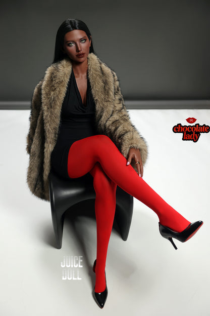 ChocolateLady Doll | Realistic 166cm (5.45ft) Silicone Sex Doll | E Cup | Naomi | Black Skin