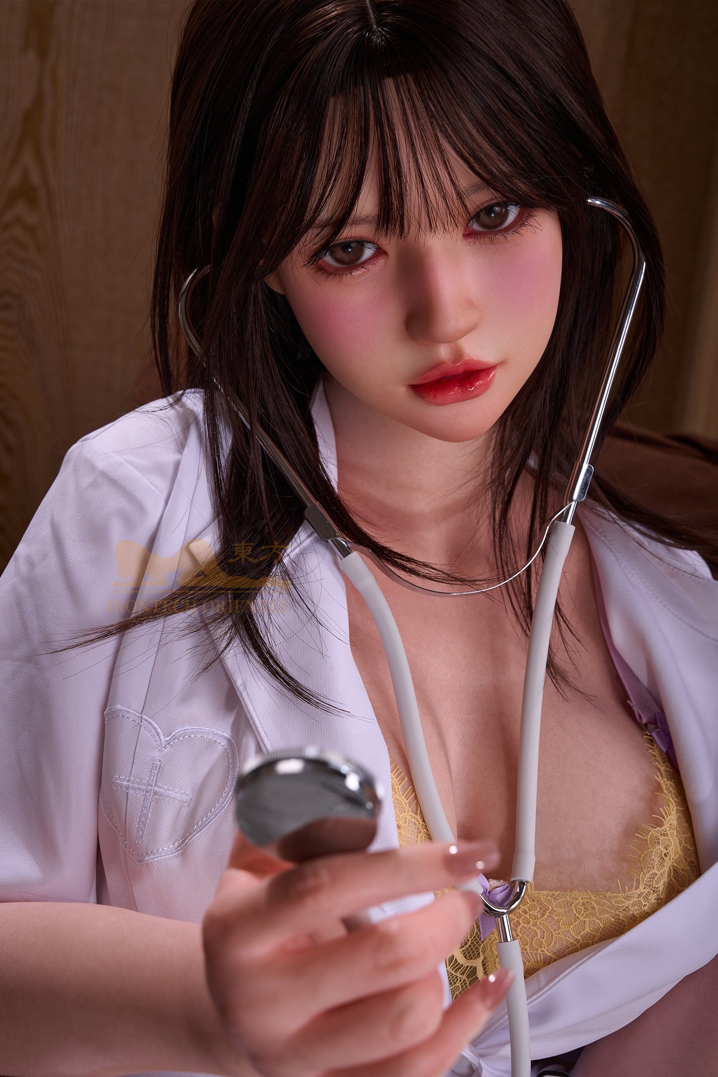 [Oriental Series] Irontech Doll Oriental Series | 161cm T4 Evie ROS MAX Silk Glow | Gentle Florist Look × Seductive Uniform Contrast
