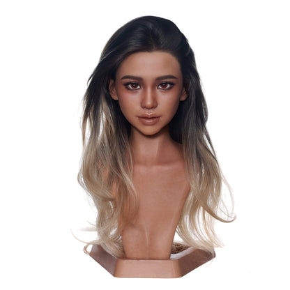 Real Lady Doll ROS MAX-Silicone oral sex doll head