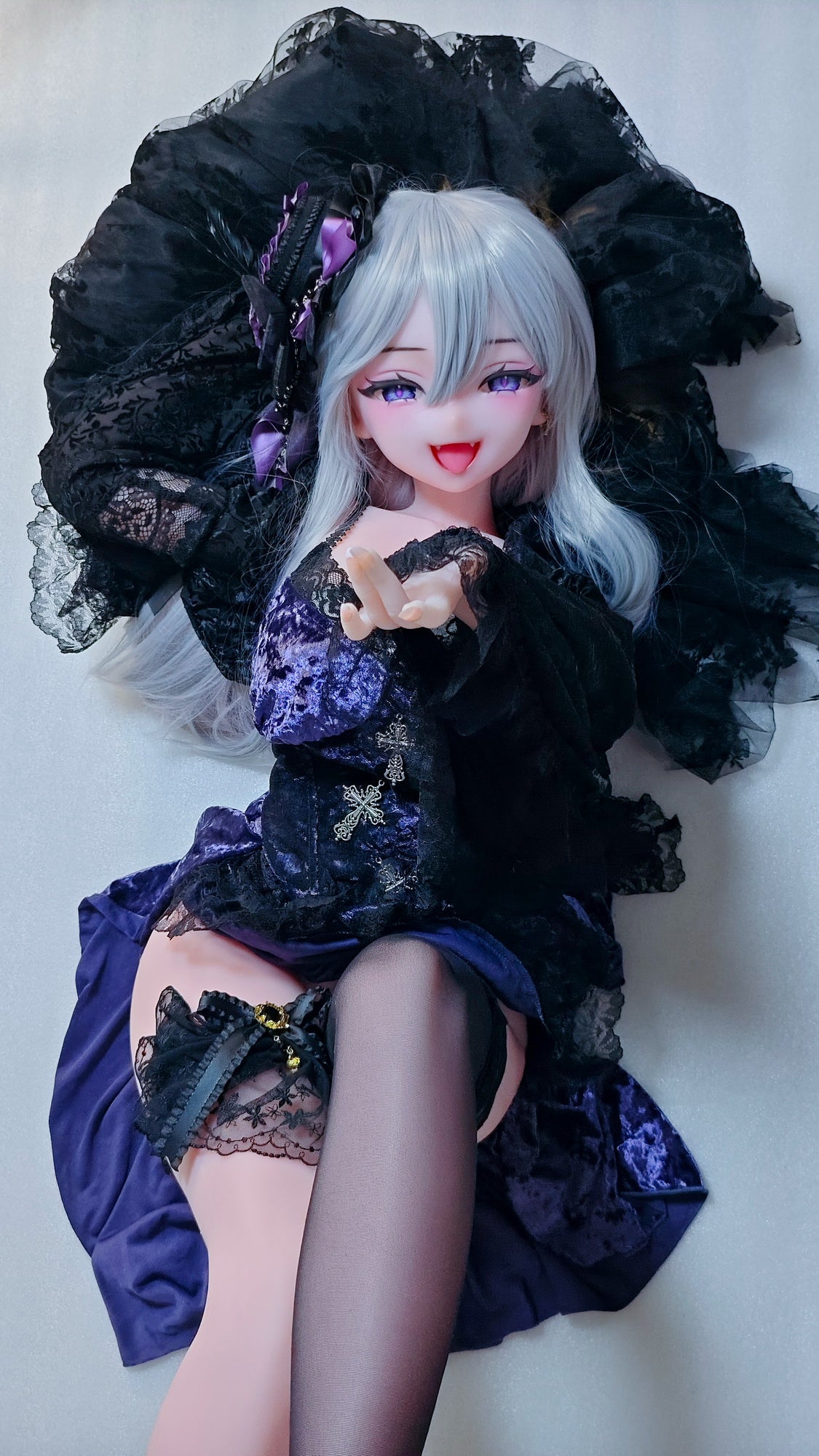 Elsababe 148cm Silicone Doll – Chono Miyu, Gothic Vampire Queen