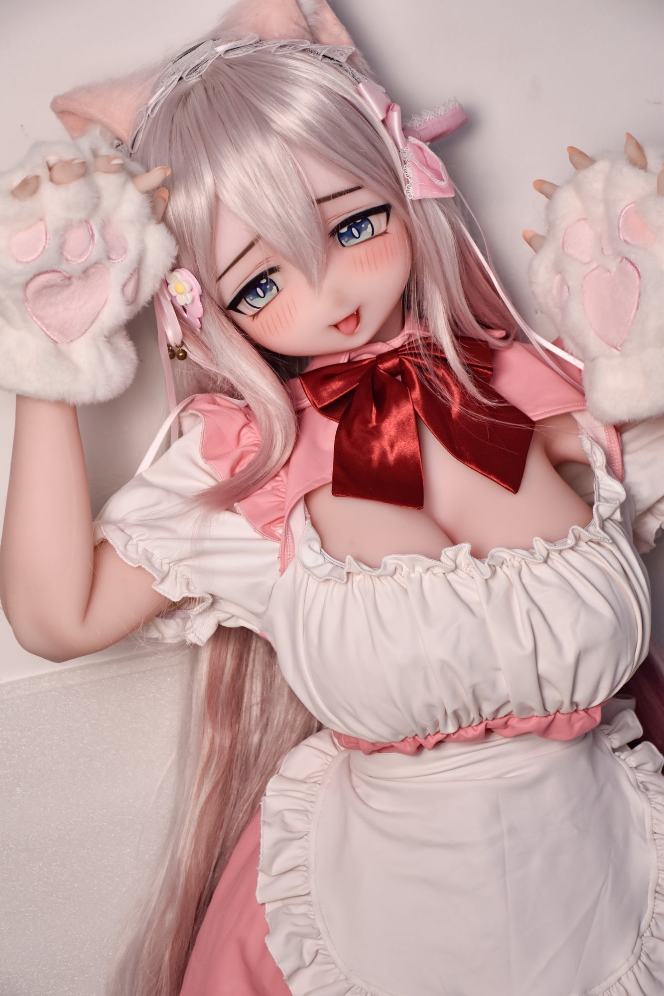 ElsaBabe Doll Utagawa Miki 148cm Silicone Cat Maid Anime Style Doll