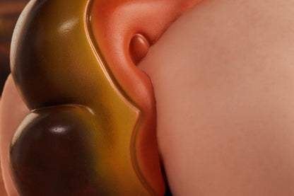 Climax Doll Pro Series PA Butt Torso Peppy Cinnamon | Soft Realistic Silicone Style Torso