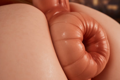 Climax Doll Pro Series PA Butt Torso Peppy Cinnamon | Soft Realistic Silicone Style Torso