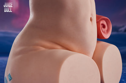 Climax Doll Pro Series PA Butt Torso Ray Cinnamon | Soft Realistic Silicone Style Torso