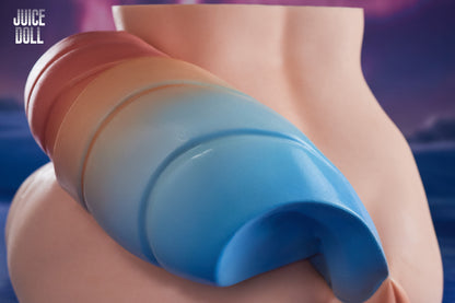 Climax Doll Pro Series PA Butt Torso Ray Cinnamon | Soft Realistic Silicone Style Torso