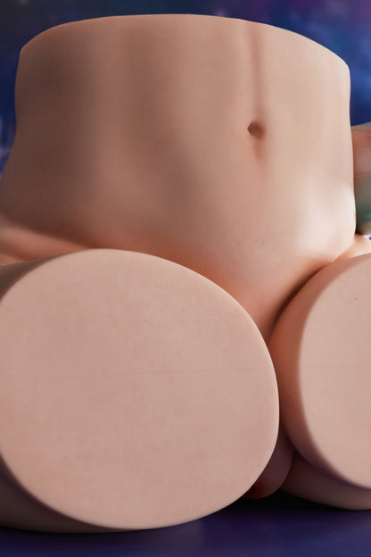 Climax Doll Pro Series PA Butt Torso Razor Cinnamon | Soft Realistic Silicone Style Torso