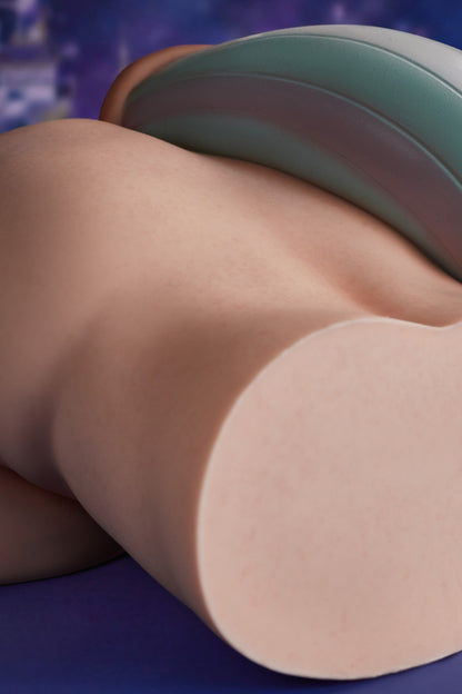 Climax Doll Pro Series PA Butt Torso Razor Cinnamon | Soft Realistic Silicone Style Torso