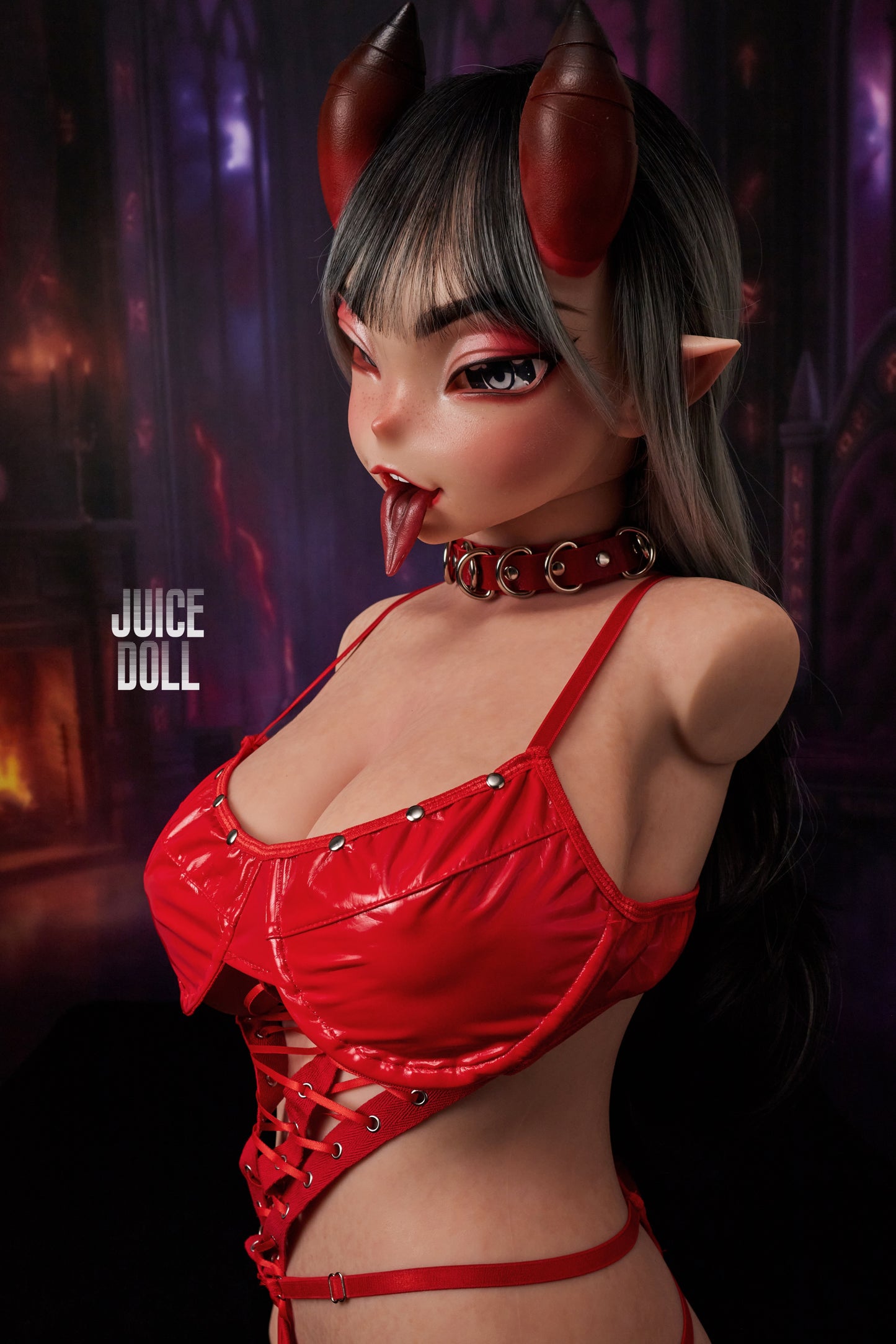 Climax Doll ULW 664# Meru Anime Silicone Torso Succubus Style