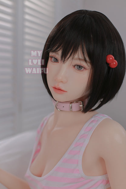 MLW Full Silicone Torso Doll Miyu - 103B Head Sculpt T1 Half Body Sweet Pink Cutie