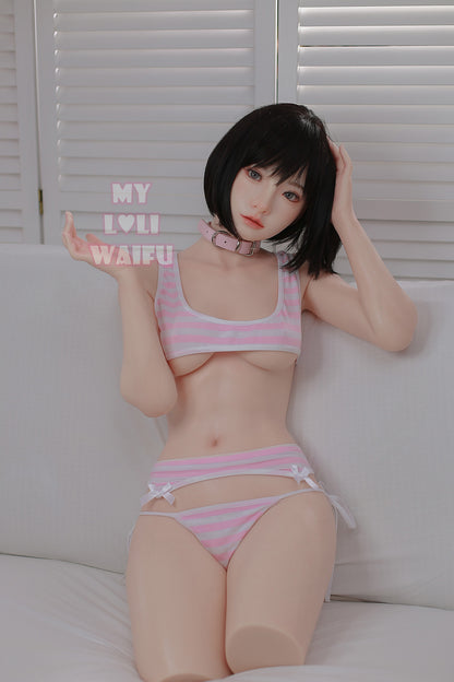 MLW Full Silicone Torso Doll Miyu - 103B Head Sculpt T1 Half Body Sweet Pink Cutie