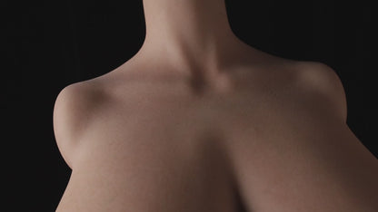 CLM ULW Ultra-Lightweight Big Tits Silicone Sex Torso ULW PW-U58